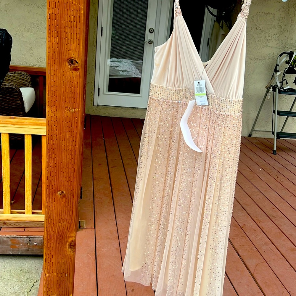 BCBGMAXAZRIA Beaded midi Dress